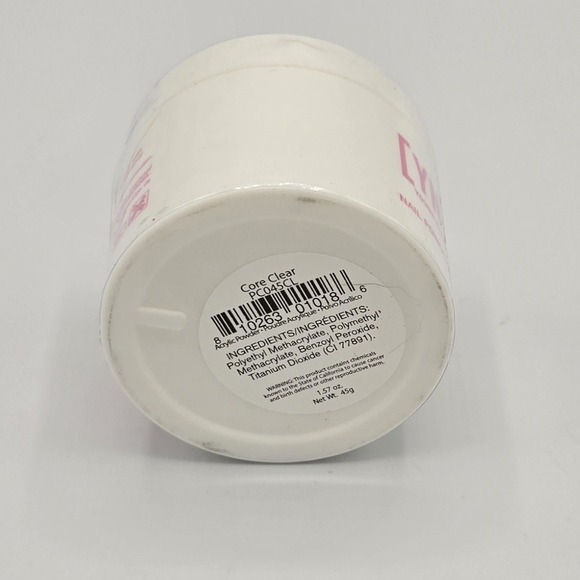 New YN  45 g Core Clear Acrylic Powder for Nails Young Nails - Picture 2 of 2